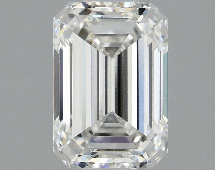 0.97 Carat Emerald Shaped Ideal Cut VVS2 IGI Certified Lab Grown Diamond