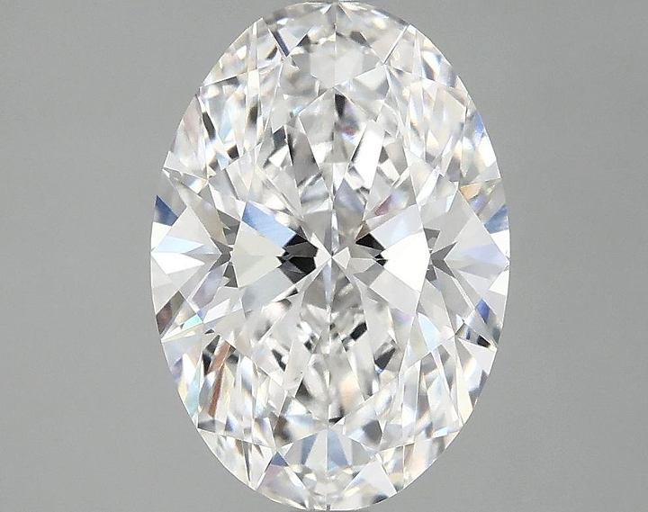 3.05 Carat Oval Shaped Ideal Cut VVS2 IGI Certified Lab Grown Diamond