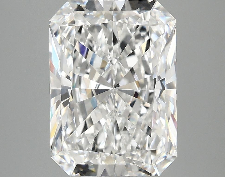 4.08 Carat Radiant Shaped Ideal Cut VVS2 IGI Certified Lab Grown Diamond