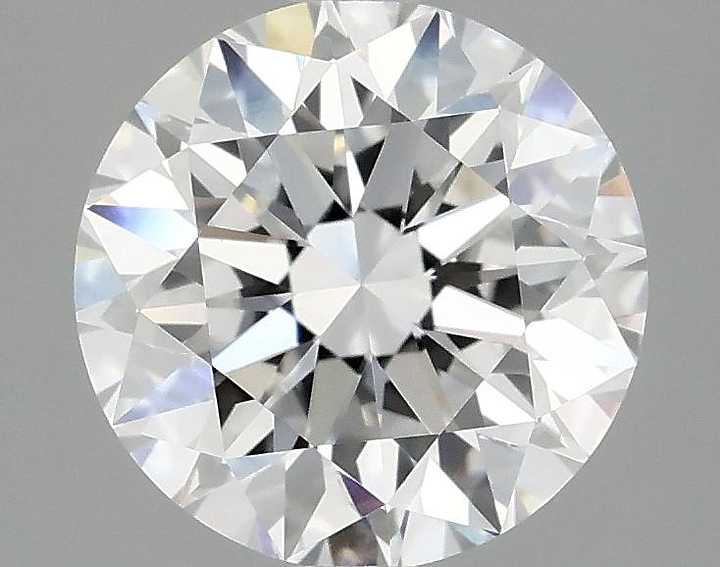 2.58 Carat Round Shaped Excellent Cut VVS2 IGI Certified Lab Grown Diamond