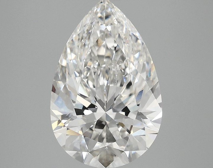 4.07 Carat Pear Shaped Excellent Cut VS1 IGI Certified Lab Grown Diamond