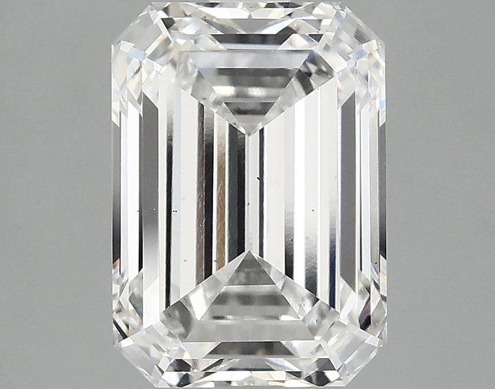 3.34 Carat Emerald Shaped Ideal Cut VS2 IGI Certified Lab Grown Diamond