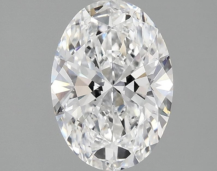 1.64 Carat Oval Shaped Ideal Cut VVS2 IGI Certified Lab Grown Diamond