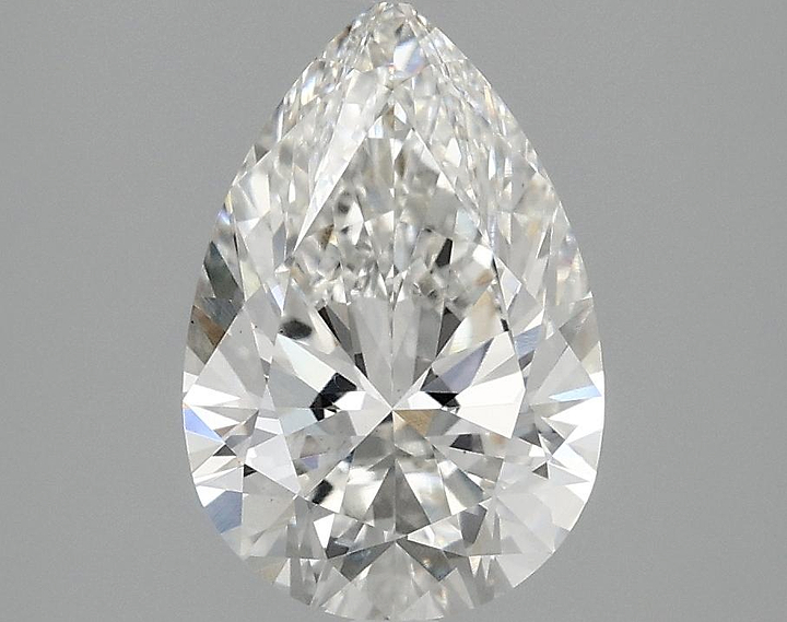 2.08 Carat Pear Shaped Excellent Cut VS1 IGI Certified Lab Grown Diamond