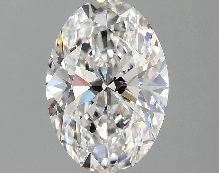 1.54 Carat Oval Shaped Ideal Cut VVS1 IGI Certified Lab Grown Diamond