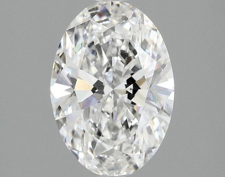 1.52 Carat Oval Shaped Ideal Cut VVS1 IGI Certified Lab Grown Diamond