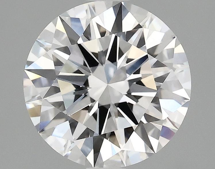 2.03 Carat Round Shaped Ideal Cut VVS2 IGI Certified Lab Grown Diamond