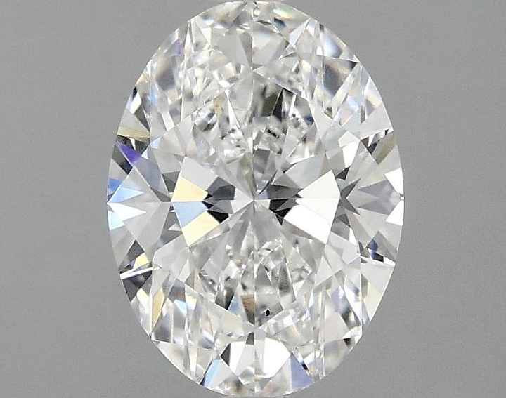 1.5 Carat Oval Shaped Excellent Cut VS2 IGI Certified Lab Grown Diamond