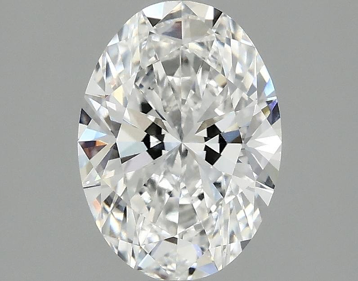 1.58 Carat Oval Shaped Ideal Cut VVS2 IGI Certified Lab Grown Diamond