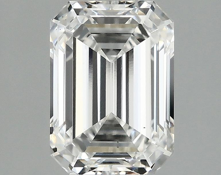 2.05 Carat Emerald Shaped Ideal Cut VS2 IGI Certified Lab Grown Diamond