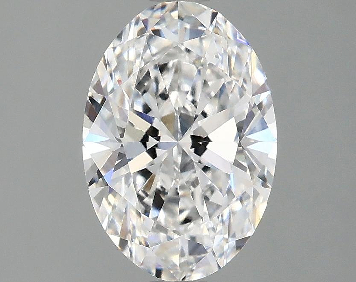 1.54 Carat Oval Shaped Ideal Cut VVS2 IGI Certified Lab Grown Diamond