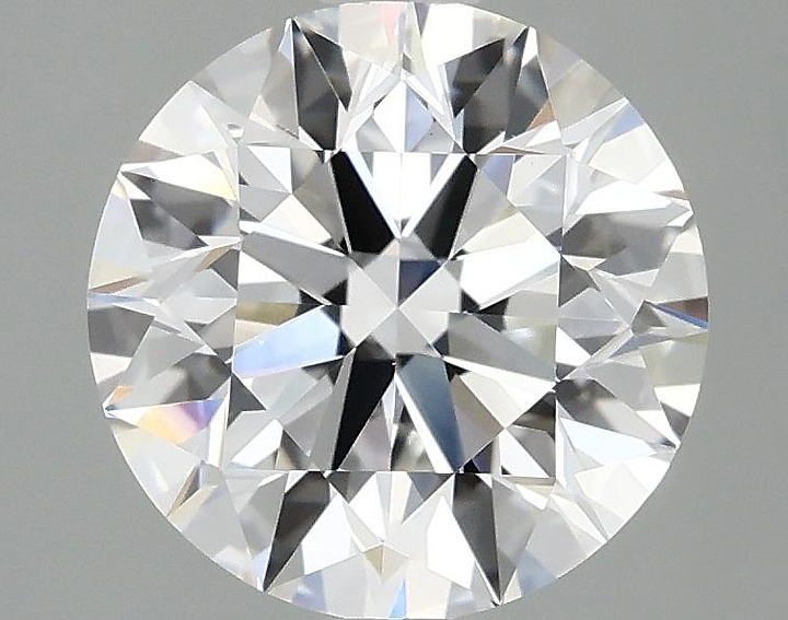 2.52 Carat Round Shaped Excellent Cut VVS2 IGI Certified Lab Grown Diamond