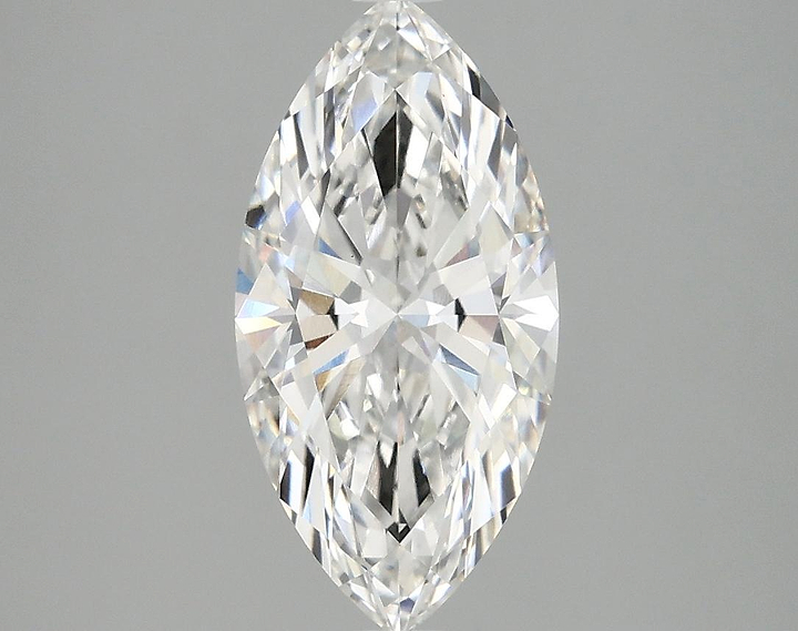 2.07 Carat Marquise Shaped Ideal Cut VVS2 IGI Certified Lab Grown Diamond