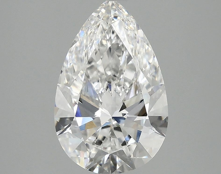 2.01 Carat Pear Shaped Ideal Cut VVS1 IGI Certified Lab Grown Diamond