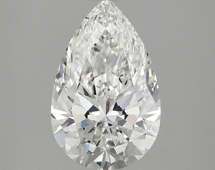 2.07 Carat Pear Shaped Ideal Cut VS1 IGI Certified Lab Grown Diamond