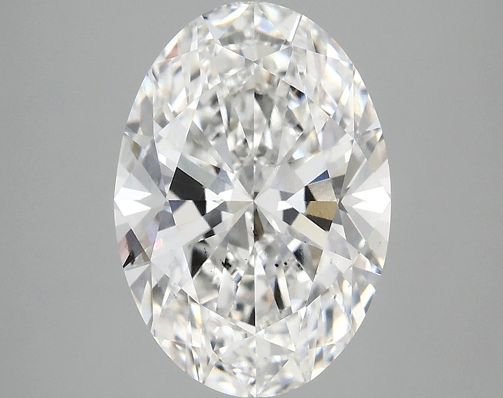 3.94 Carat Oval Shaped Ideal Cut SI1 IGI Certified Lab Grown Diamond