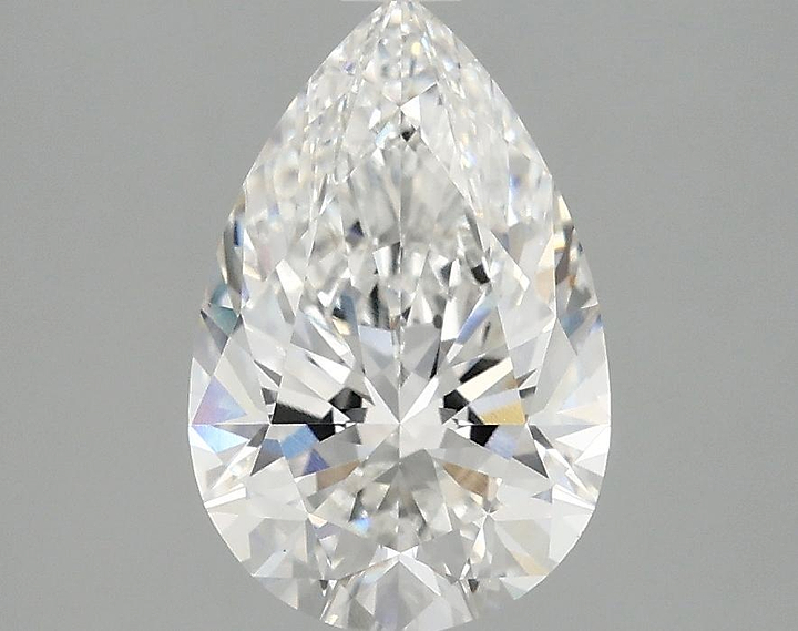 2.07 Carat Pear Shaped Excellent Cut VS1 IGI Certified Lab Grown Diamond