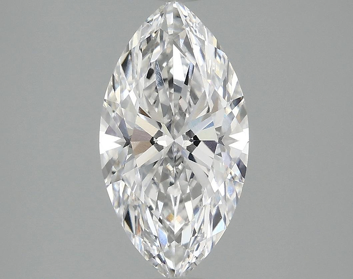 2.07 Carat Marquise Shaped Ideal Cut VVS2 IGI Certified Lab Grown Diamond