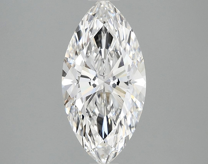 2.09 Carat Marquise Shaped Ideal Cut VS1 IGI Certified Lab Grown Diamond