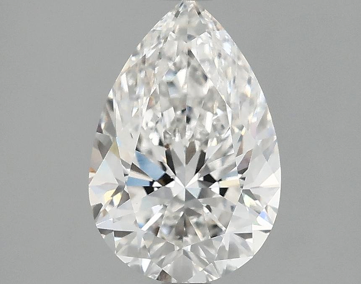 2.02 Carat Pear Shaped Excellent Cut VVS2 IGI Certified Lab Grown Diamond