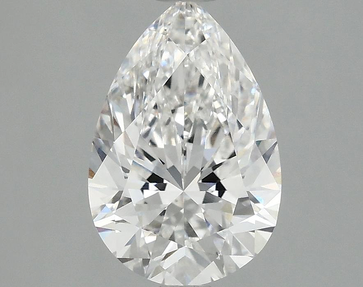 2.03 Carat Pear Shaped Excellent Cut VVS2 IGI Certified Lab Grown Diamond