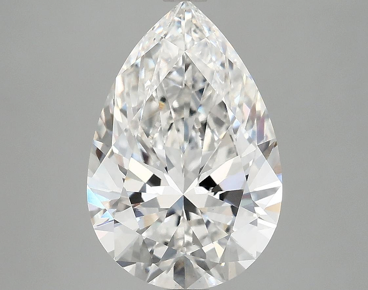 4.03 Carat Pear Shaped Excellent Cut VS1 IGI Certified Lab Grown Diamond