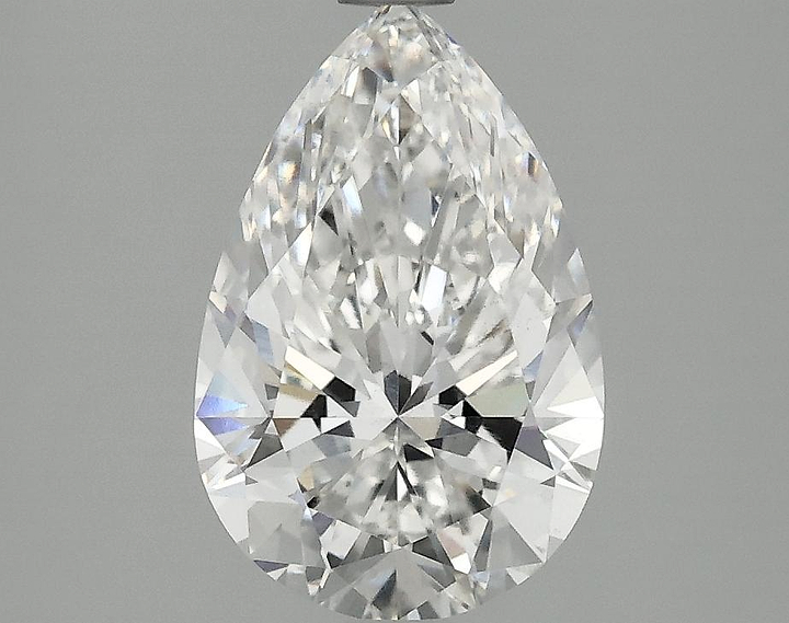 2.06 Carat Pear Shaped Excellent Cut VS2 IGI Certified Lab Grown Diamond