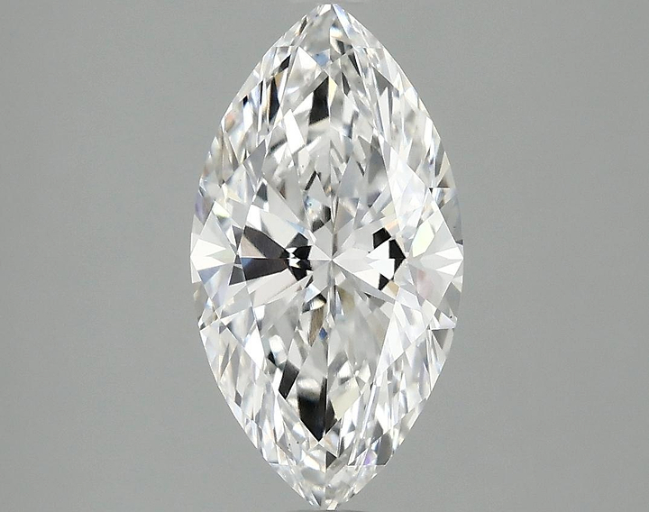 2.02 Carat Marquise Shaped Excellent Cut VS1 IGI Certified Lab Grown Diamond