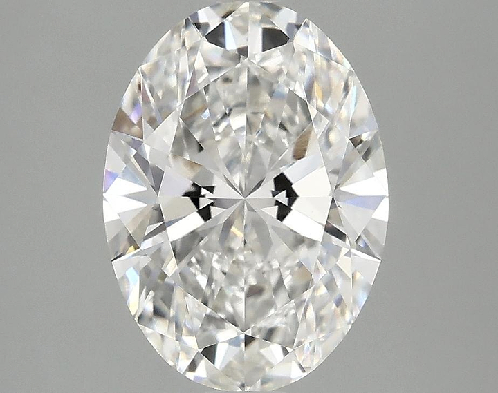2.42 Carat Oval Shaped Ideal Cut VVS2 IGI Certified Lab Grown Diamond