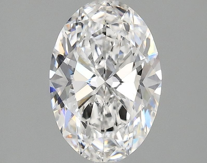 1.45 Carat Oval Shaped Ideal Cut VVS2 IGI Certified Lab Grown Diamond