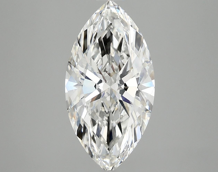3.01 Carat Marquise Shaped Ideal Cut VVS2 IGI Certified Lab Grown Diamond