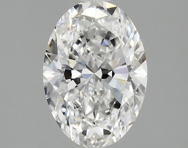 1.45 Carat Oval Shaped Ideal Cut VVS1 IGI Certified Lab Grown Diamond