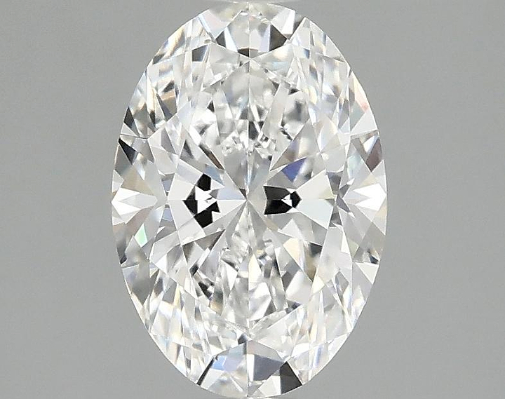 1.5 Carat Oval Shaped Ideal Cut VVS2 IGI Certified Lab Grown Diamond