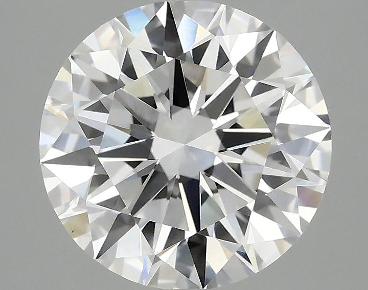 3.09 Carat Round Shaped Ideal Cut VS1 IGI Certified Lab Grown Diamond