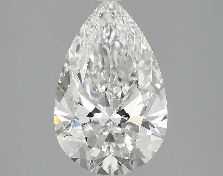 1.85 Carat Pear Shaped Ideal Cut VS2 IGI Certified Lab Grown Diamond