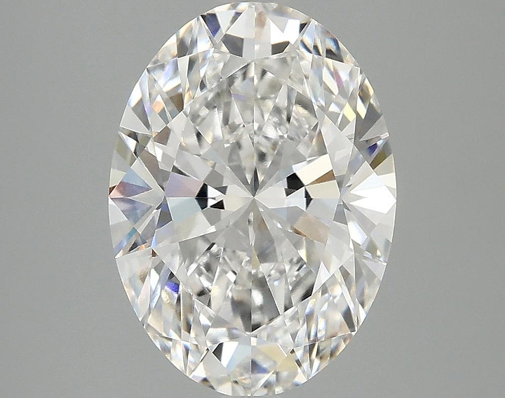 3.09 Carat Oval Shaped Ideal Cut VVS2 IGI Certified Lab Grown Diamond