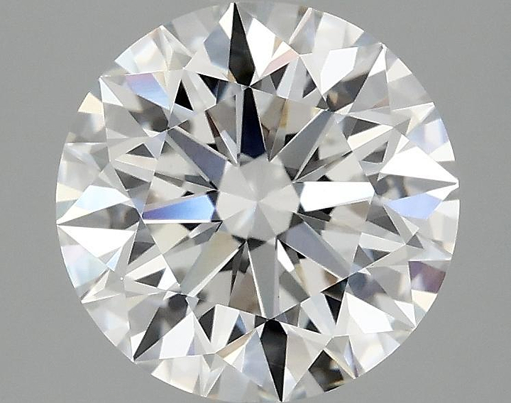 2.58 Carat Round Shaped Excellent Cut VVS2 IGI Certified Lab Grown Diamond