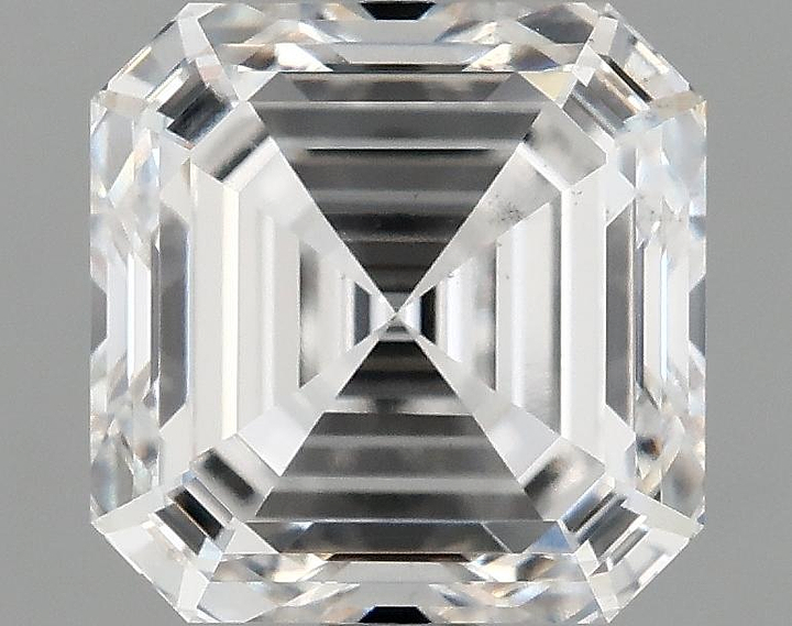 2.03 Carat Asscher Shaped Ideal Cut VS2 IGI Certified Lab Grown Diamond