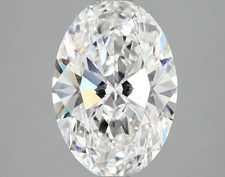 2.02 Carat Oval Shaped Ideal Cut VVS2 IGI Certified Lab Grown Diamond