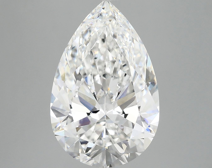 6.03 Carat Pear Shaped Excellent Cut VVS2 IGI Certified Lab Grown Diamond