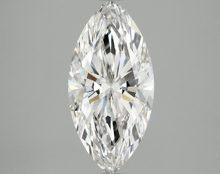 2.46 Carat Marquise Shaped Excellent Cut VVS2 IGI Certified Lab Grown Diamond