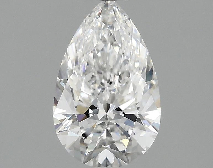 1.05 Carat Pear Shaped Ideal Cut VVS2 IGI Certified Lab Grown Diamond