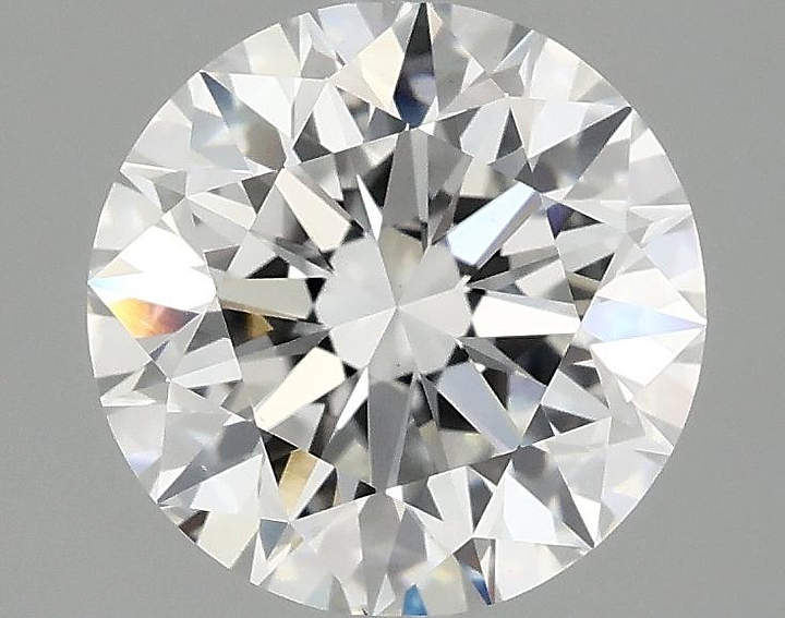2.48 Carat Round Shaped Excellent Cut VS2 IGI Certified Lab Grown Diamond
