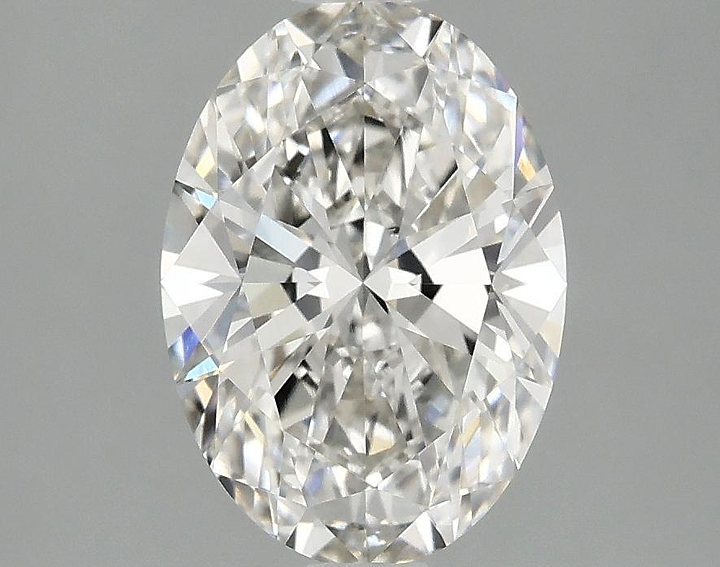 2.05 Carat Oval Shaped Ideal Cut VVS2 IGI Certified Lab Grown Diamond