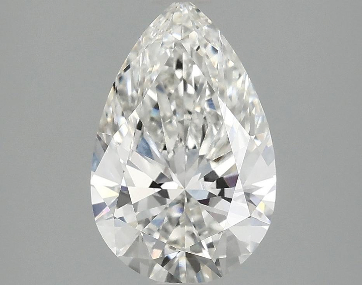 1.98 Carat Pear Shaped Ideal Cut VVS2 IGI Certified Lab Grown Diamond