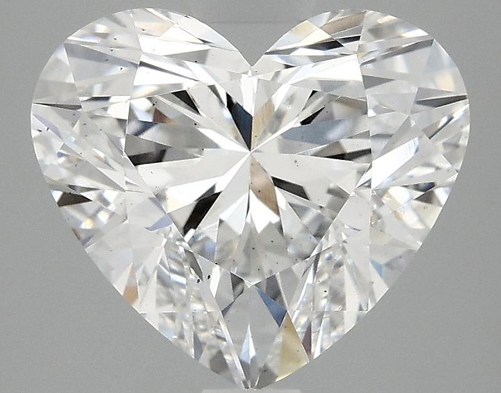 3.09 Carat Heart Shaped Ideal Cut VS2 IGI Certified Lab Grown Diamond