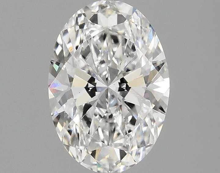 1.5 Carat Oval Shaped Ideal Cut VVS2 IGI Certified Lab Grown Diamond