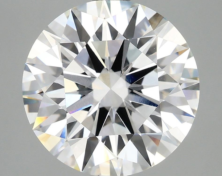 5.09 Carat Round Shaped Ideal Cut VVS2 IGI Certified Lab Grown Diamond