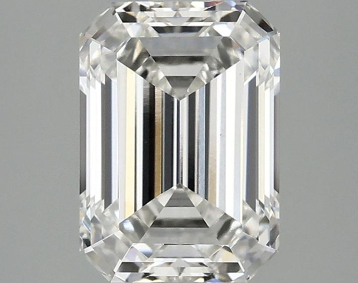 3.06 Carat Emerald Shaped Ideal Cut VS1 IGI Certified Lab Grown Diamond
