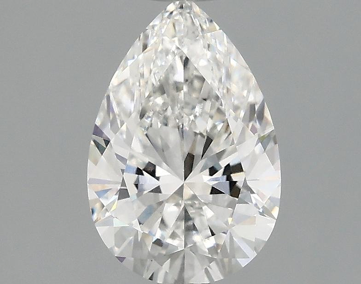 1.38 Carat Pear Shaped Excellent Cut VVS2 IGI Certified Lab Grown Diamond